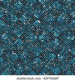 Vector seamless triangle pattern. Abstract geometric background