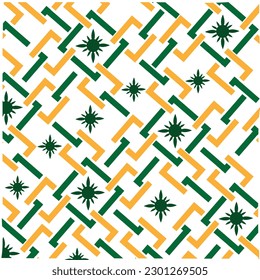 Vector Seamless Triangle Texure Hexagon Shape Background