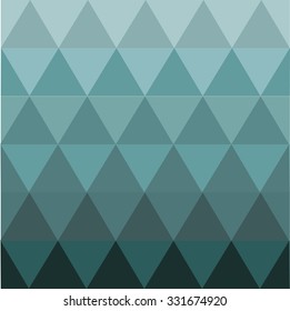Vector seamless triangular pattern