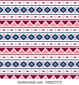 Vector Seamless Tribal Pattern