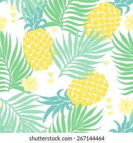 Vector Seamless Tropical pattern