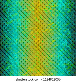 Vector seamless tropical pattern. Tropical texture for clothes, textiles, Vector color chameleon. Snake python skin texture,