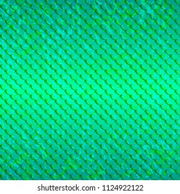 Vector seamless tropical pattern. Tropical texture for clothes, textiles, Vector color chameleon. Fish skin texture. Vector fish sacale pattern.
