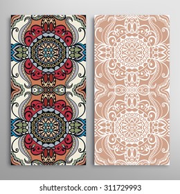 Vector seamless vertical patterns set with hand drawn texture for Wedding, Bridal, Valentine's day or Birthday Invitations. Fabric or paper print, fashion illustration. Abstract geometric background.