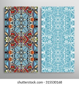 Vector seamless vertical patterns set with hand drawn texture for Wedding, Bridal, Valentine's day or Birthday Invitations. Fabric or paper print, fashion illustration. Abstract geometric background.