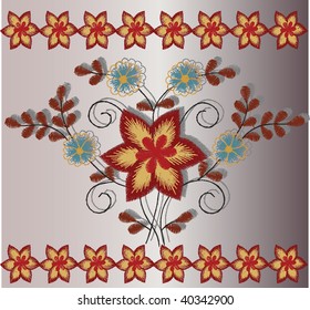 vector seamless vintage