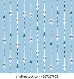 vector seamless vintage minimalistic arrow pattern
