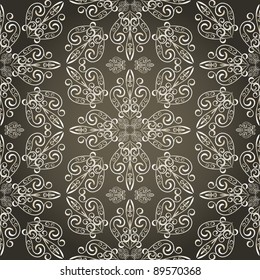 vector seamless vintage retro pattern
