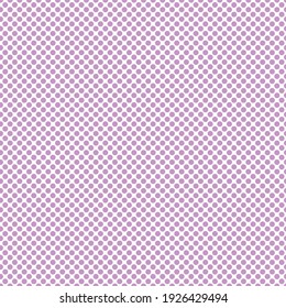 Vector seamless violet dot background. Monochrome geometric pattern