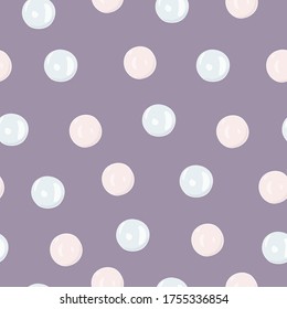 Vector seamless violet pattern. For print, invitation, card, banner