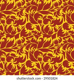 Vector. Seamless Wallpaper