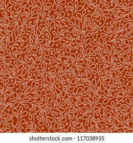 Vector seamless wallpaper pattern.