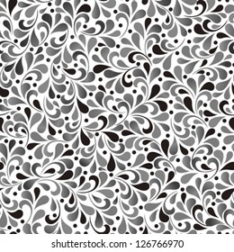 Vector seamless wallpaper pattern.