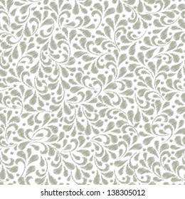 Vector seamless wallpaper pattern.
