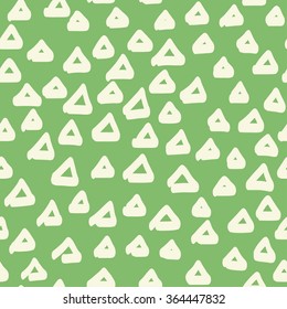 Vector seamless wallpaper pattern background. Hand drawn abstract elements.