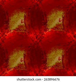 Vector seamless watercolor pattern with colorful blots.