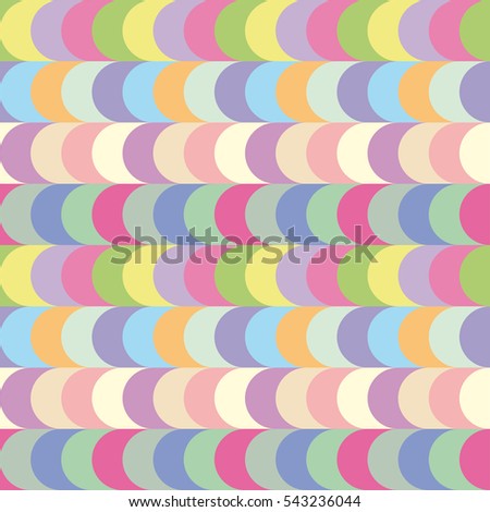 Vector Seamless Waves In Vintage Style