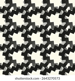 Patrón de degradado de semitono de triángulo de transición de color blanco a negro sin costuras de Vector. Diseño de fondo geométrico Abstractas
