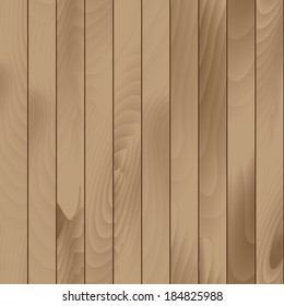 Vector Seamless Wood Plank Texture Background
