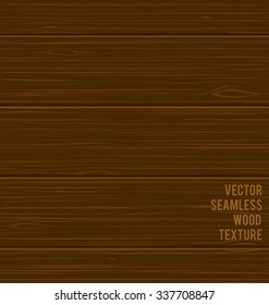 Vector seamless wood texture for your design