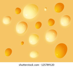 vector seamless yellow cheese background