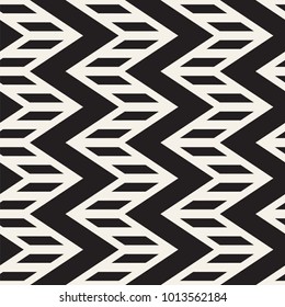 Vector seamless zigzag line pattern. Abstract stylish geometric background. Repeating monochrome lattice background Vector seamless zigzag line pattern. Abstract stylish geometric background. Repeating monochrome lattice background