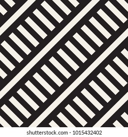 Vector seamless zigzag line pattern. Abstract stylish geometric background. Repeating monochrome lattice background