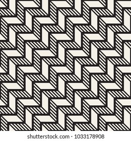 Optical Zig Zag Pattern Background Design Stock Vector (Royalty Free ...