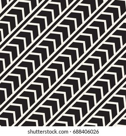 Vector seamless zigzag line pattern. Abstract stylish geometric background. Repeating monochrome lattice background
