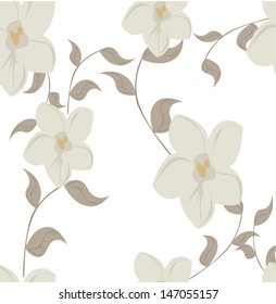 Vector Seamlles pattern floral