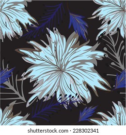 Vector Seamples Pattern Floral