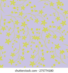 Vector Seamples Pattern Flower 