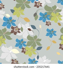 Vector Seamples  Pattern Flowers Floral Texture 