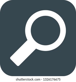  Vector Search Glass Icon
