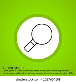  Vector Search Glass Icon