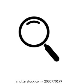 vector search icon in flat style
