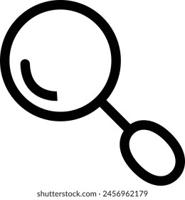 
Vector de búsqueda sobre fondo blanco. eps 10 icono de búsqueda.

