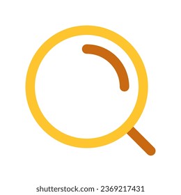 Vector search magnifier scan icon. Perfect for app and web interfaces, infographics, presentations, marketing, etc.
