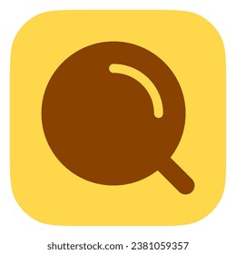 Vector search magnifier scan icon. Perfect for app and web interfaces, infographics, presentations, marketing, etc.