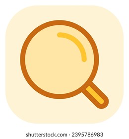 Vector search magnifier scan icon. Perfect for app and web interfaces, infographics, presentations, marketing, etc.