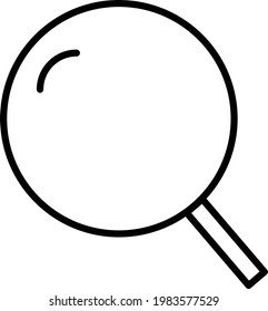 Vector Search Magnifier toolbar Search engine Help Tool Icon