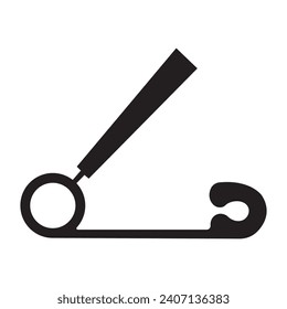 Vector Search Pin coloring page