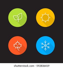 Vector Season Icons