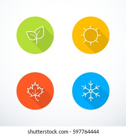 Vector Season Icons