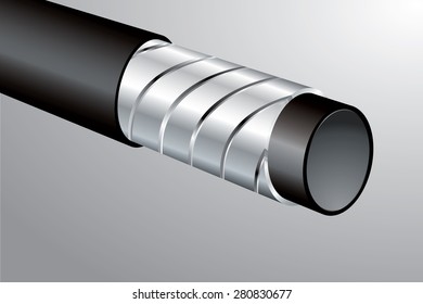 vector section of the pipeline for high pressure