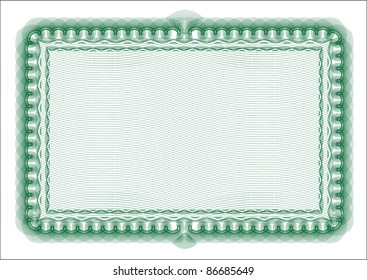 vector secure - blank certificate