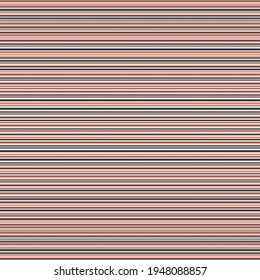 Vector seersucker dense striped seamless pattern background. Blue red white random horizontal pinstripe repeat backdrop. Nautical fabric style ticking design. Textural all over print