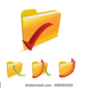 Vector Select Folder Icon