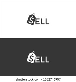 Vector Sell Logo. Sell Icon. Sell Vector.