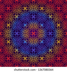 Vector semaless geometric pattern. Paper For Scrapbook. Stylish Fashion Design Background